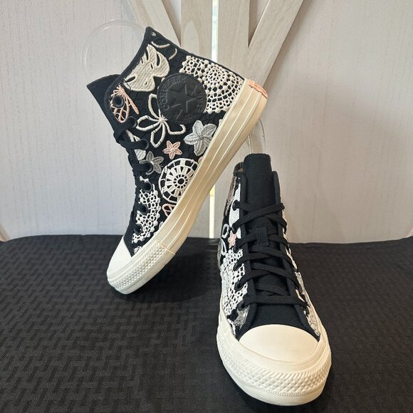 Converse Chuck Taylor All Star Butterflies High-Top Sneakers - Picture 5 of 10